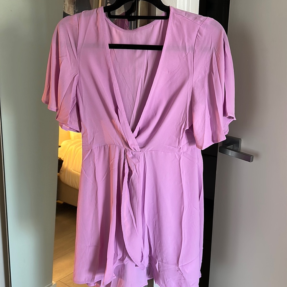 Short sleeve Twist dress - size Small